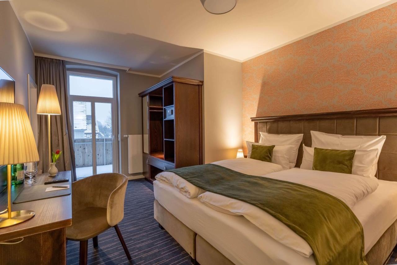 Logis Hotel Quartier 5, Saechsische Schweiz, Mit Restaurant, Cafe & Bar Kurort Gohrisch Dış mekan fotoğraf